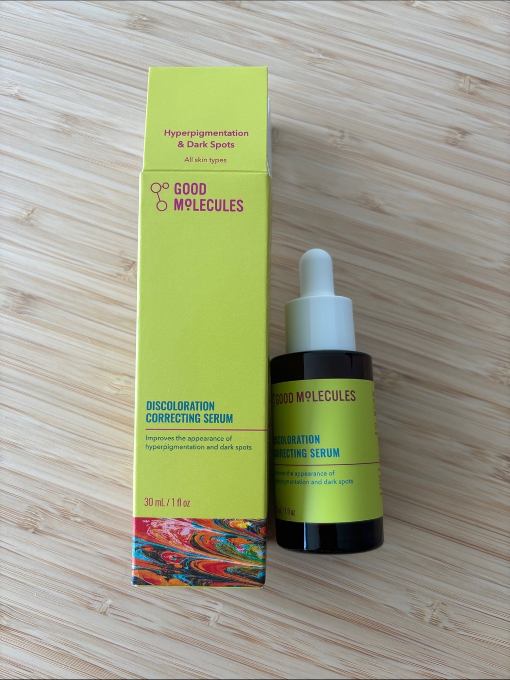 Good Molecules Discoloration Correcting Serum NIB